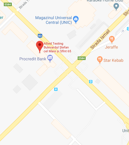 Allied Testing Map Location